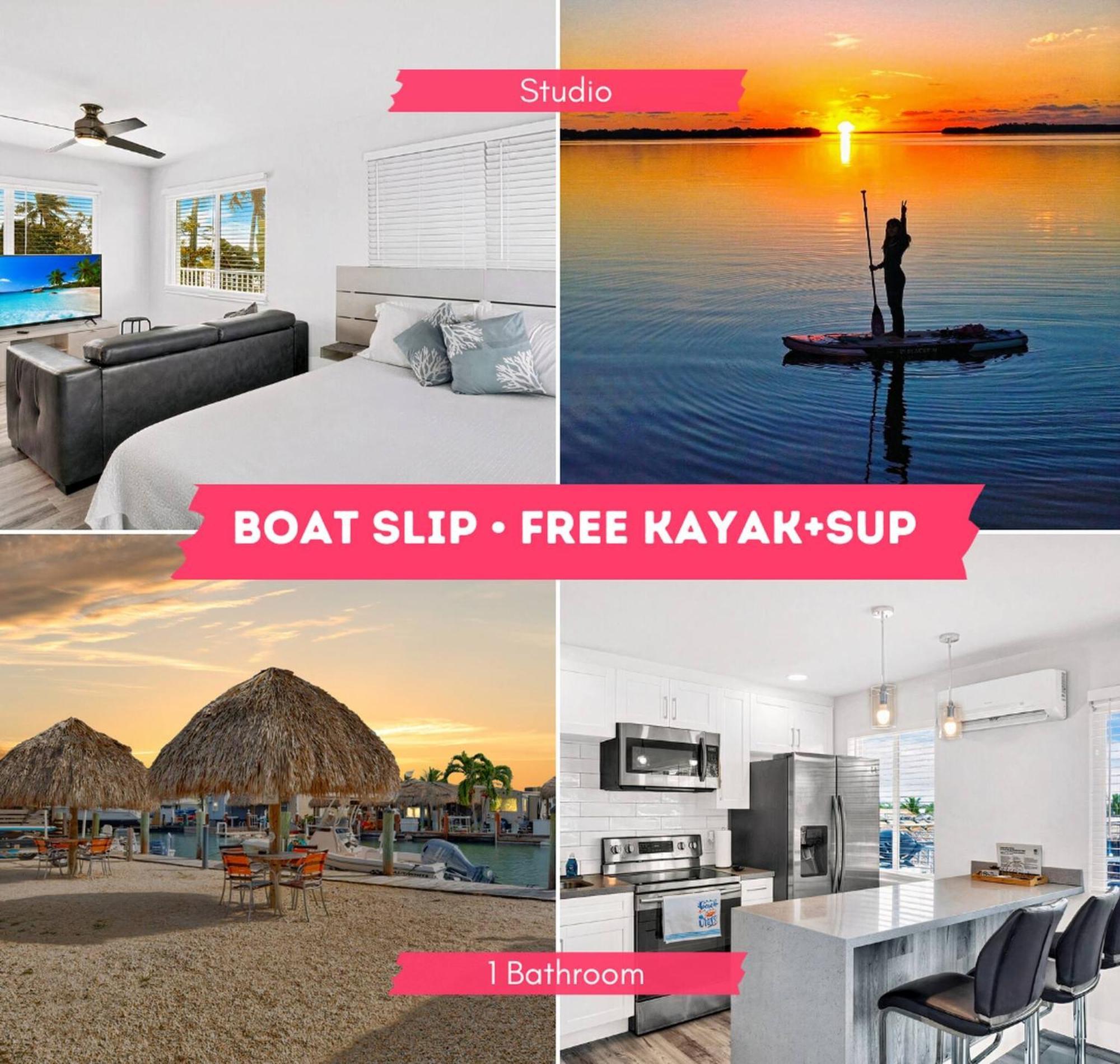Waterfront Studio 1, Kayaks, Pool, Bay View, Wifi Jewfish Exterior foto